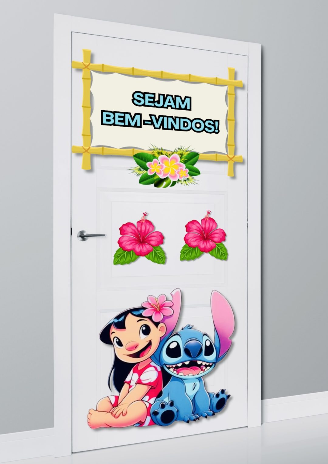 Painel de Porta Stitch