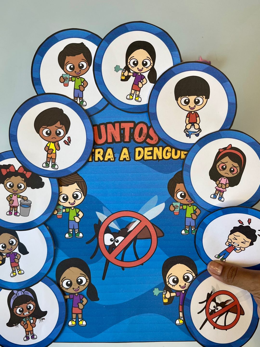Luva de História: Todos Contra a Dengue!