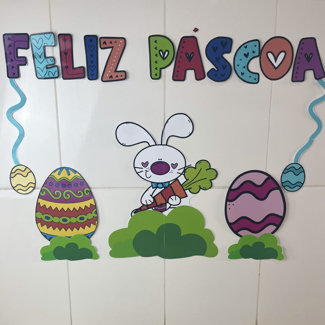 Painel Feliz Páscoa