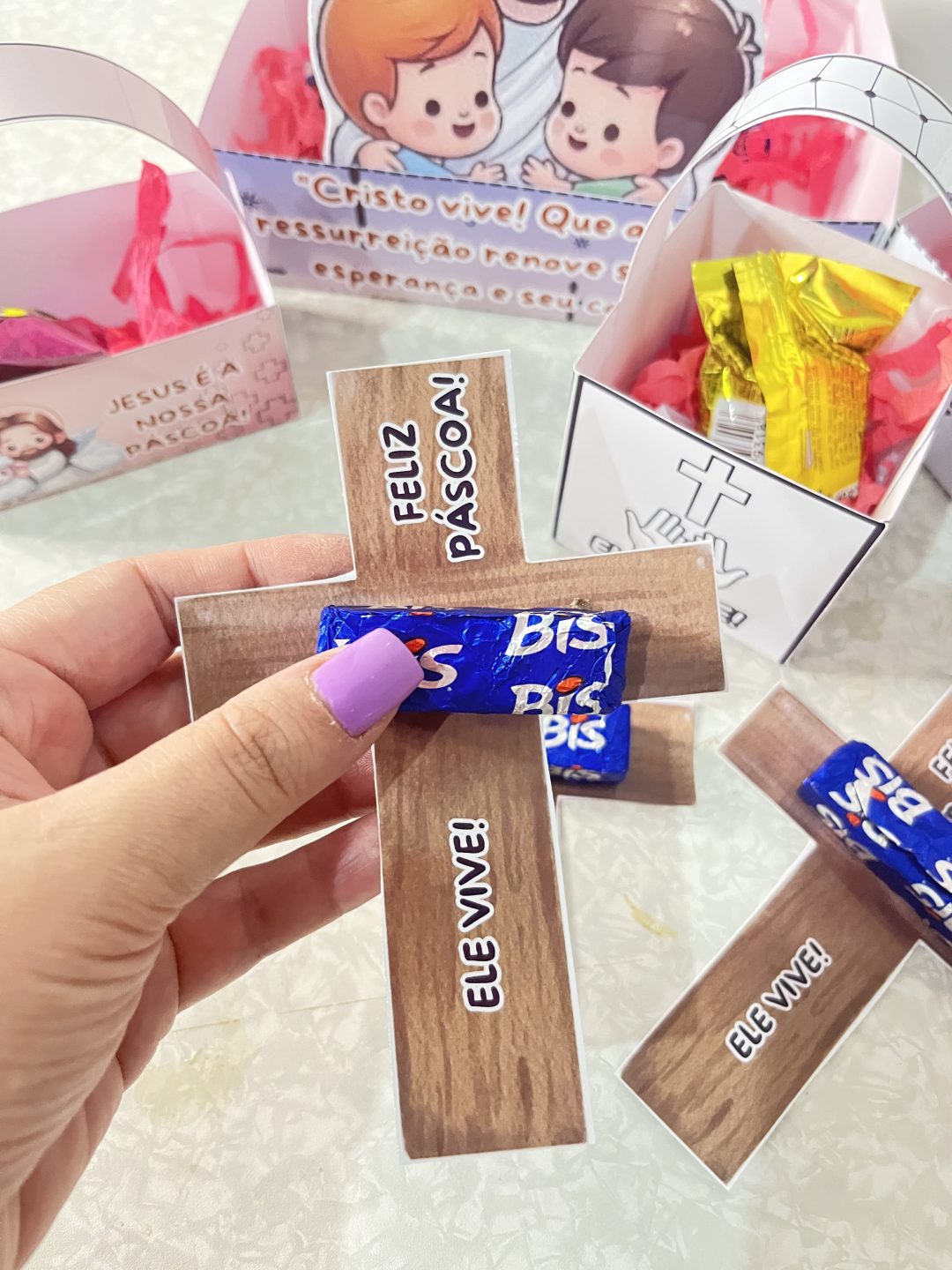 🌿✨ Kit de Lembrancinhas de Páscoa Cristã ✨🌿 - Imagem 3