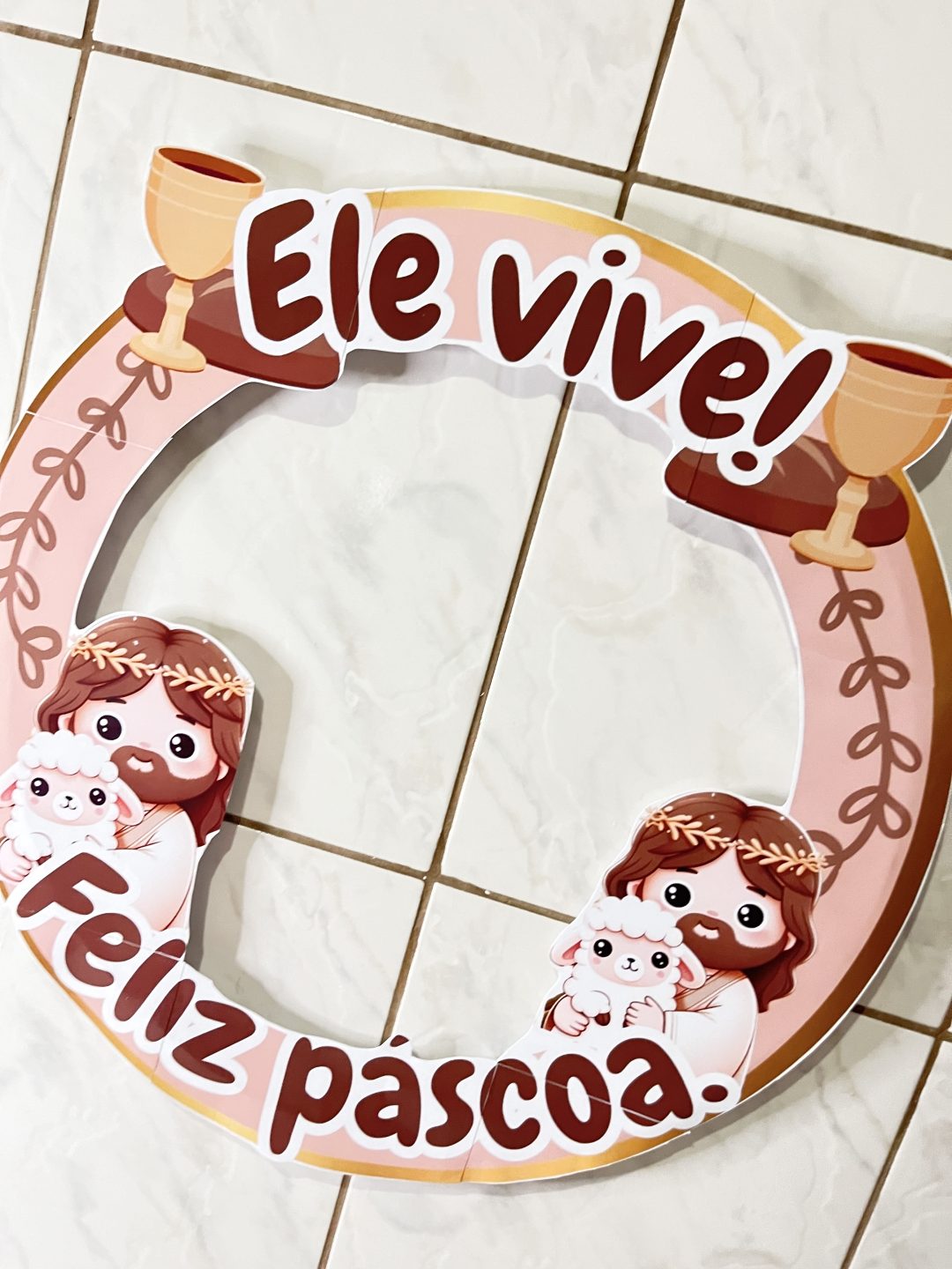 Bambolê de Páscoa Cristã - Imagem 2