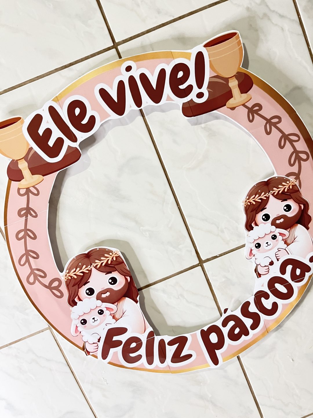 Bambolê de Páscoa Cristã - Imagem 3