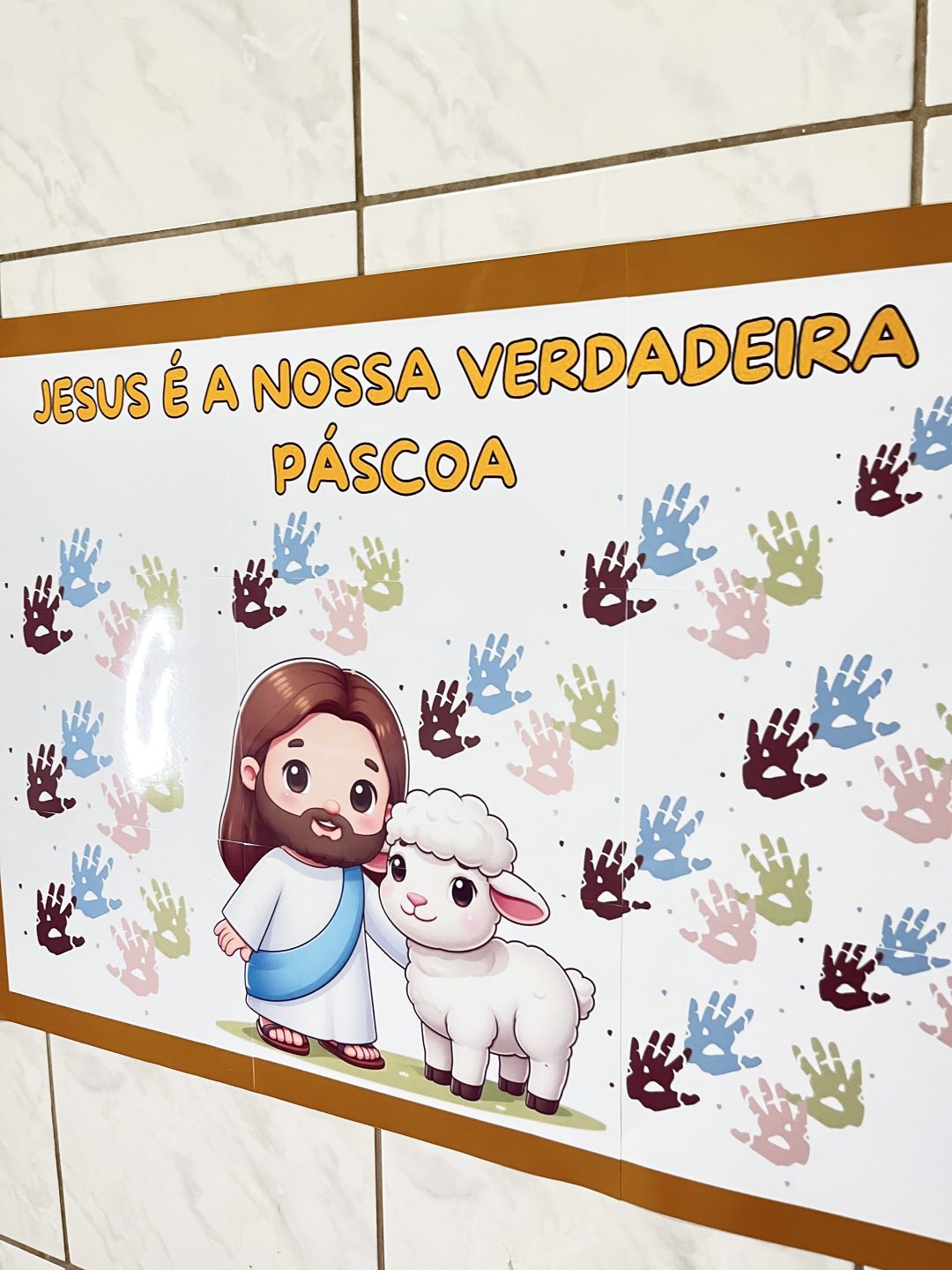 🖐️🎨 JESUS É A NOSSA VERDADEIRA PÁSCOA! ✝️🐑 - Imagem 3