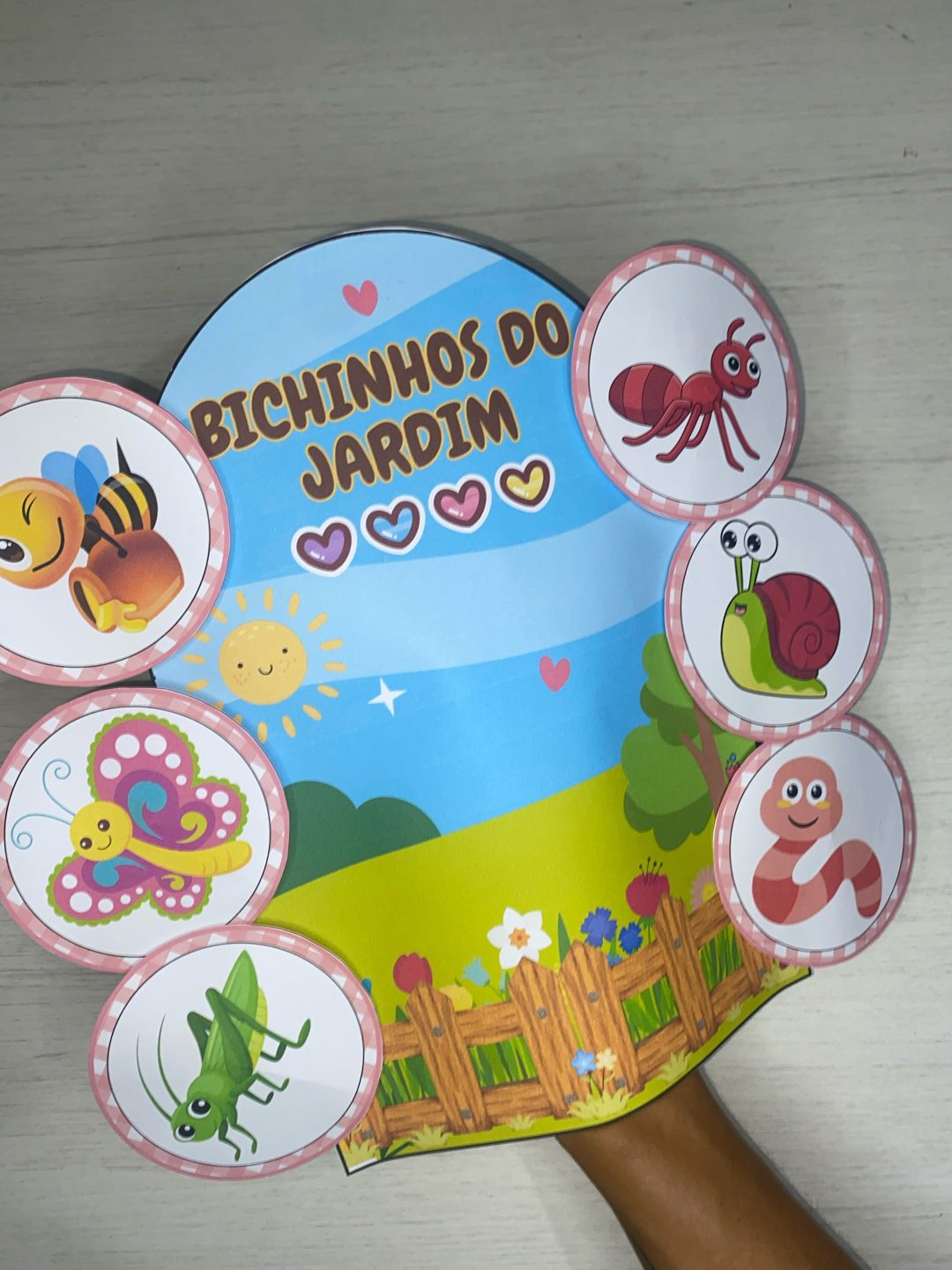 Luva Bichinhos de Jardim - Imagem 3