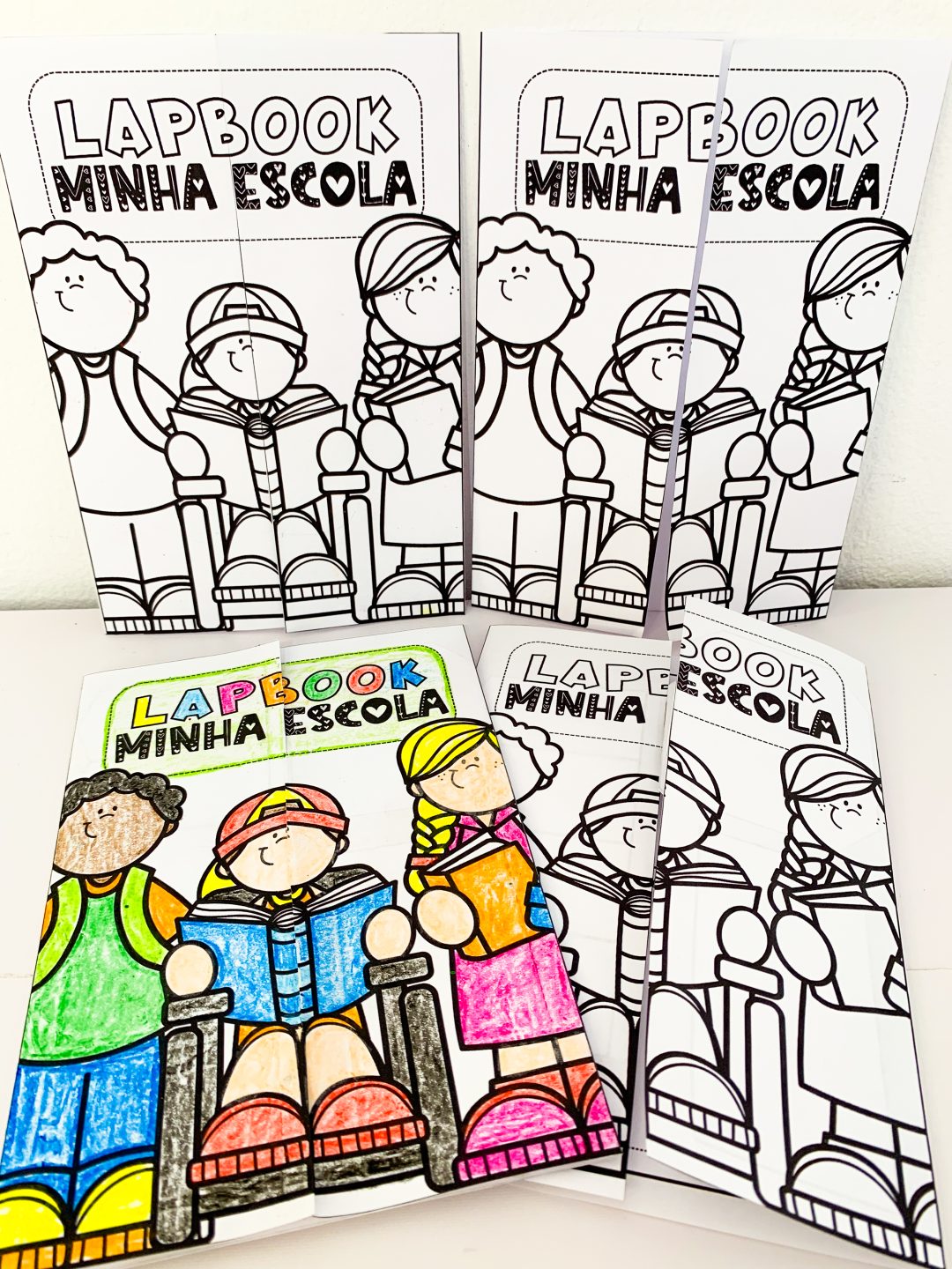 Lapbook Interativo Minha Escola - Imagem 3
