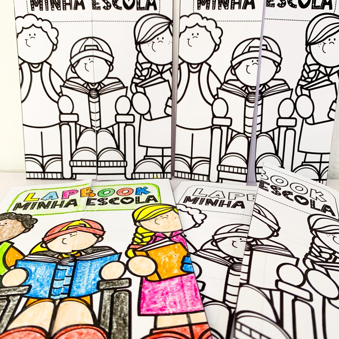 Lapbook Interativo Minha Escola