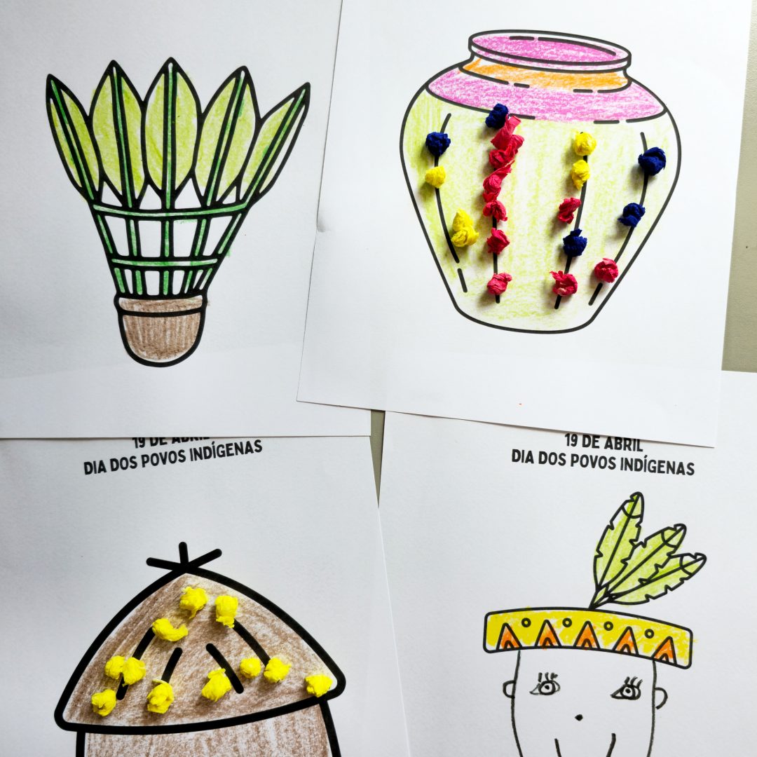 Pinturas para o Dia dos Povos Indígenas