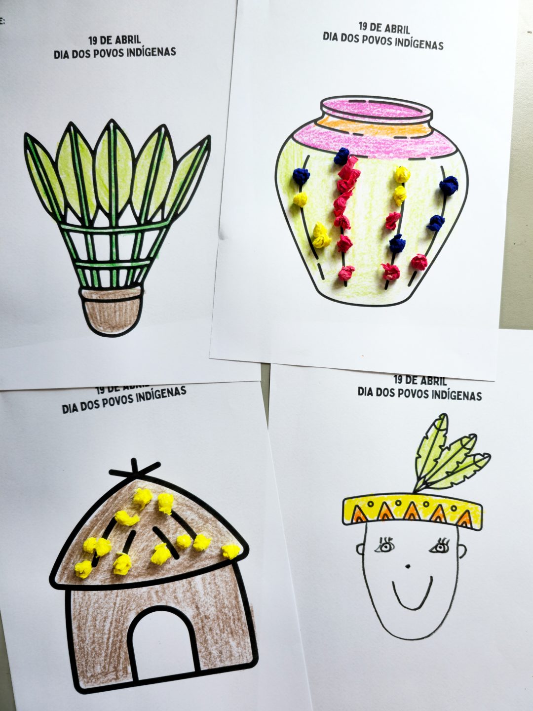 Pinturas para o Dia dos Povos Indígenas - Imagem 4