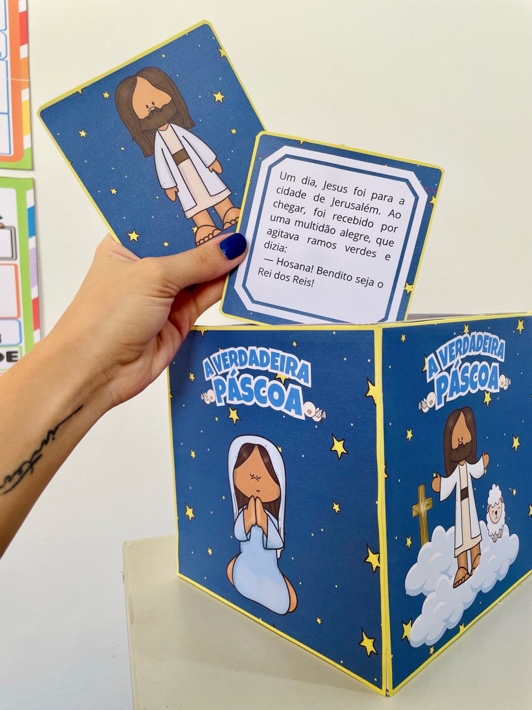 🐑✝️ A VERDADEIRA PÁSCOA – UMA HISTÓRIA NA CAIXA - Imagem 4