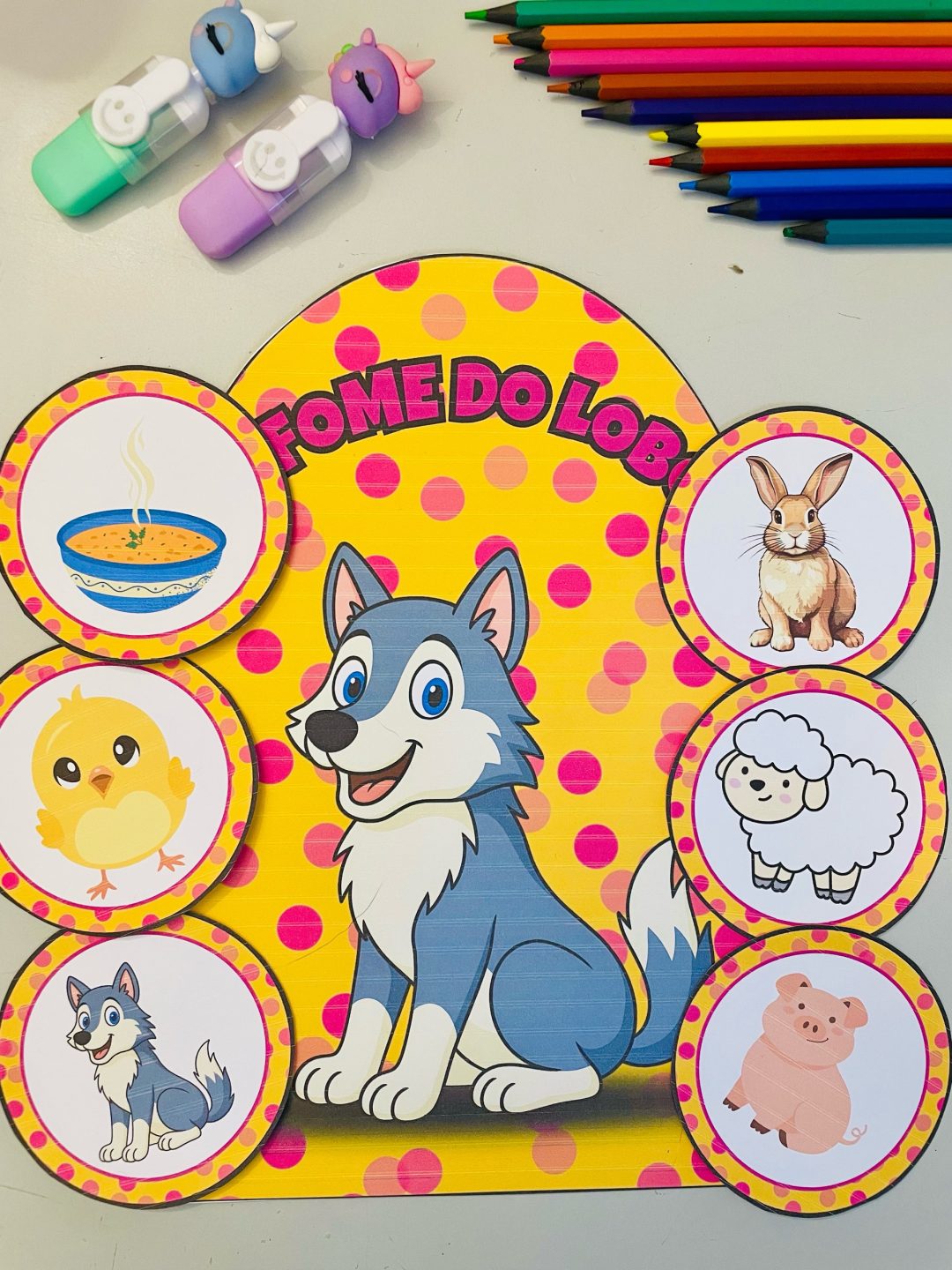 🐺✨ Luva de História: A Fome do Lobo - Imagem 3