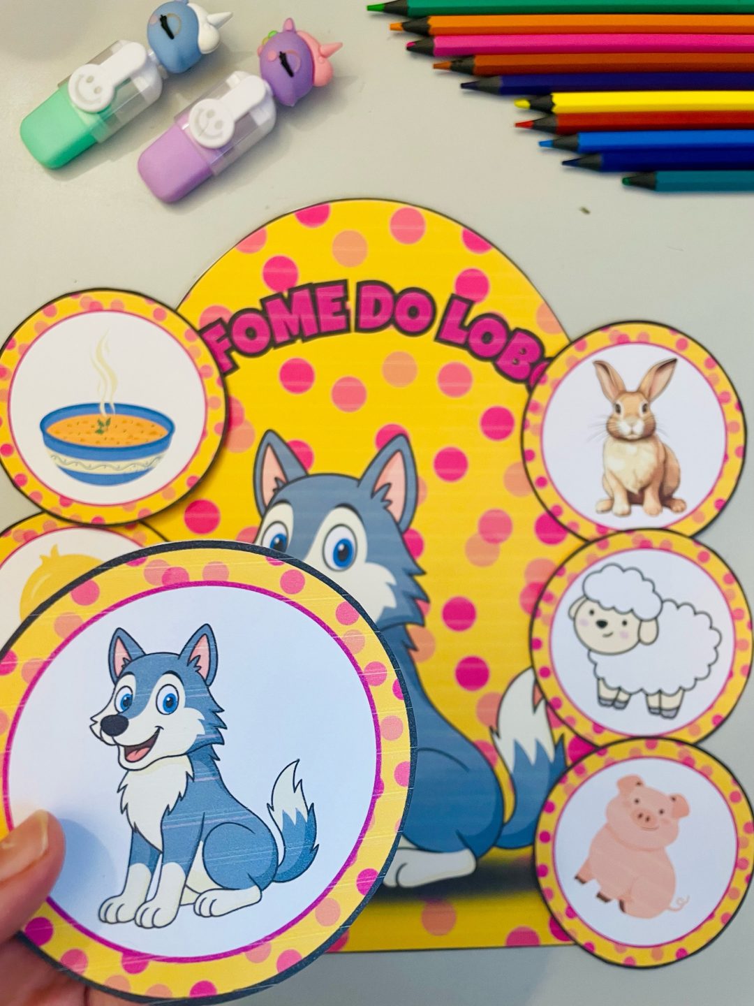 🐺✨ Luva de História: A Fome do Lobo - Imagem 4