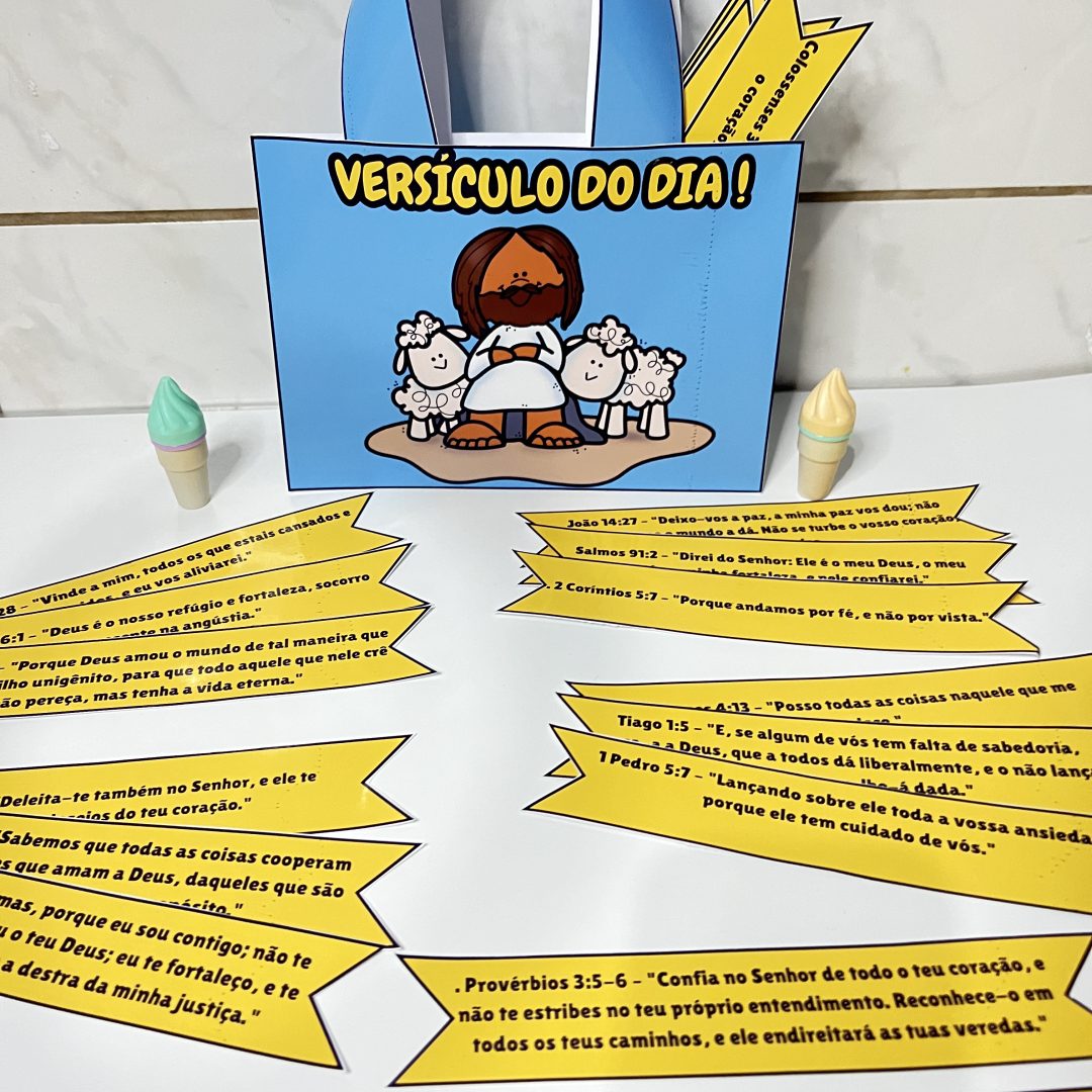 📖✨ SACOLA VERSÍCULO DO DIA – ALIMENTE SUA FÉ DIARIAMENTE!
