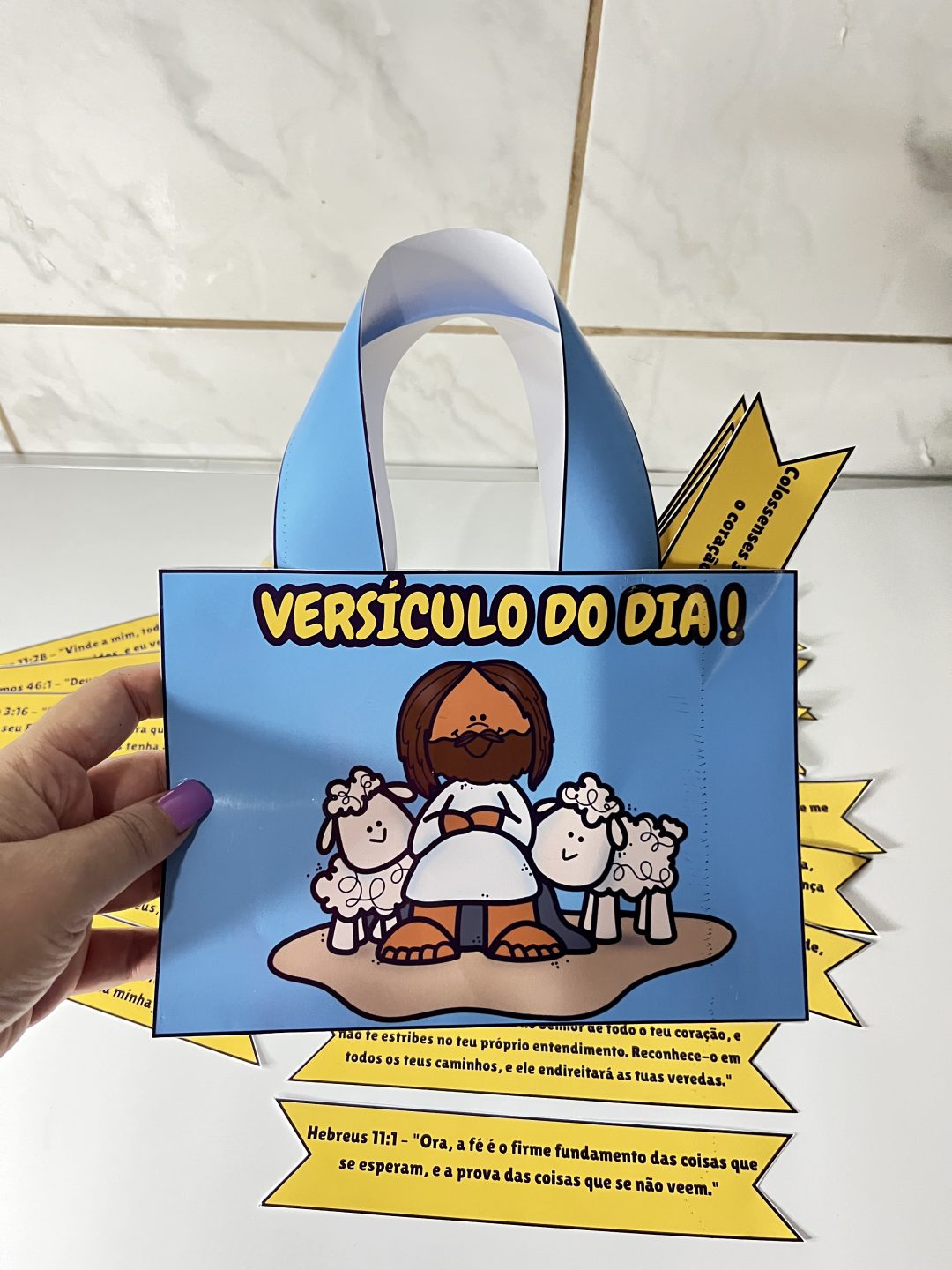 📖✨ SACOLA VERSÍCULO DO DIA – ALIMENTE SUA FÉ DIARIAMENTE! - Imagem 4