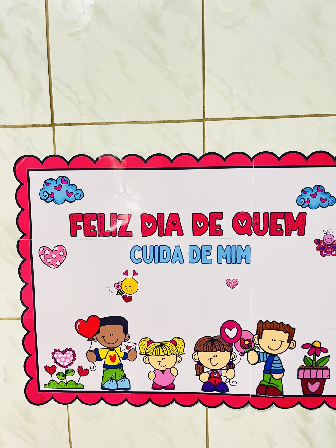 PAINEL + VISEIRA – FELIZ DIA DE QUEM CUIDA DE MIM! - Imagem 3