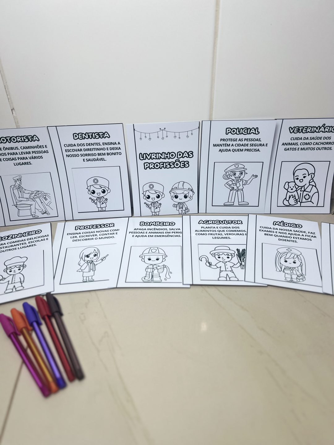 Livrinho das profissões - Imagem 8