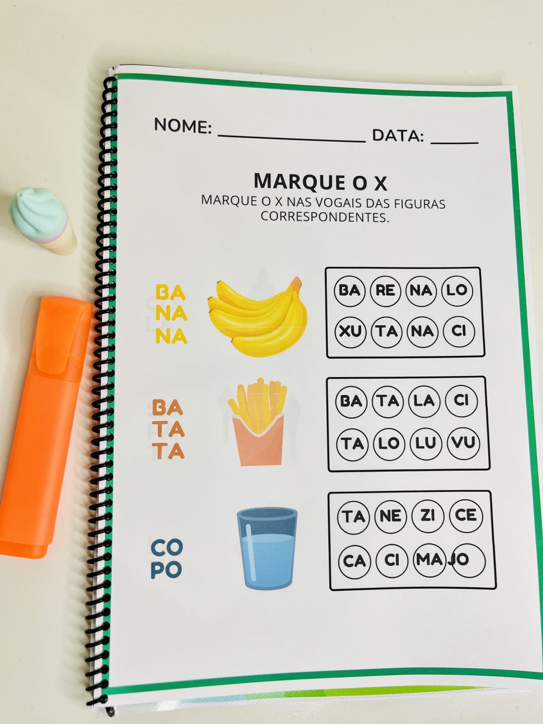 Caderno de Sílabas Simples - Imagem 3