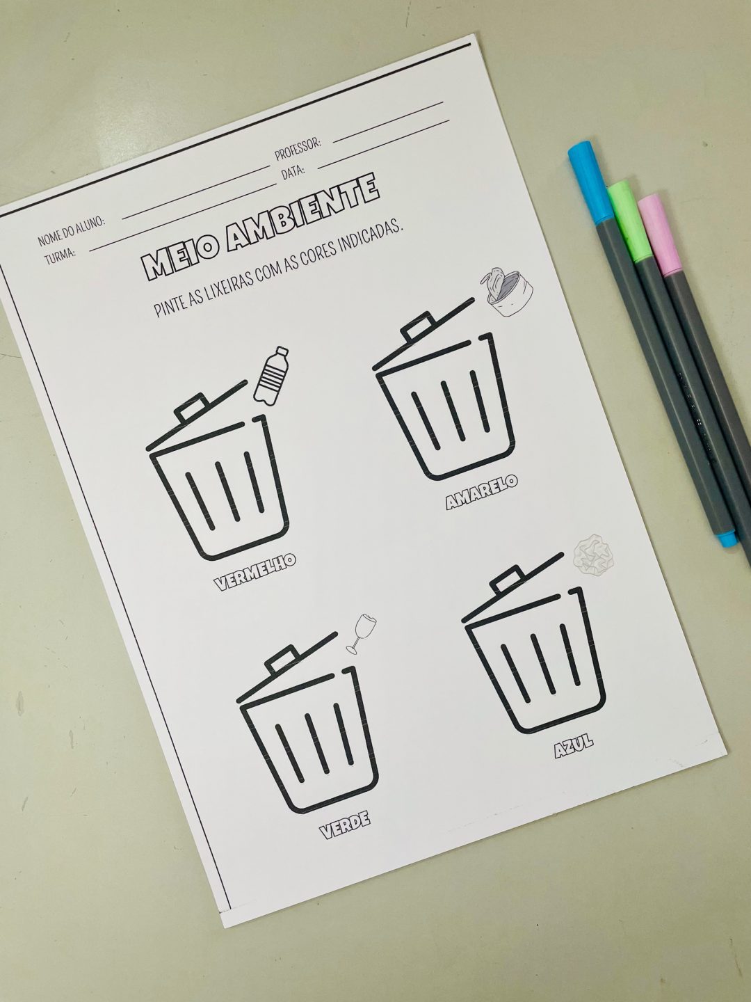 🌿💚 Kit Meio Ambiente – Aprender a cuidar do planeta começa na infância! - Imagem 7