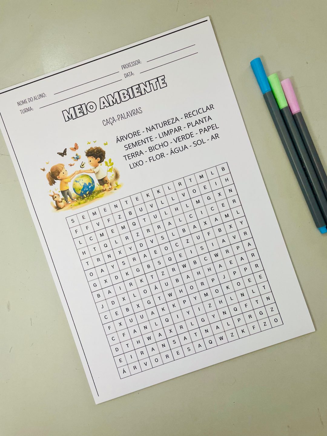 🌿💚 Kit Meio Ambiente – Aprender a cuidar do planeta começa na infância! - Imagem 8