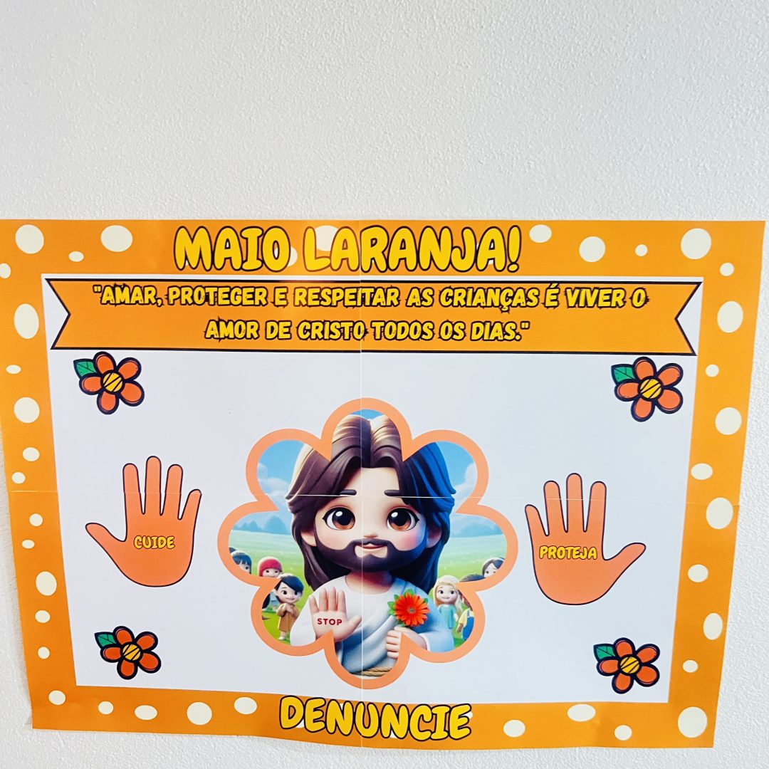 Painel maio laranja