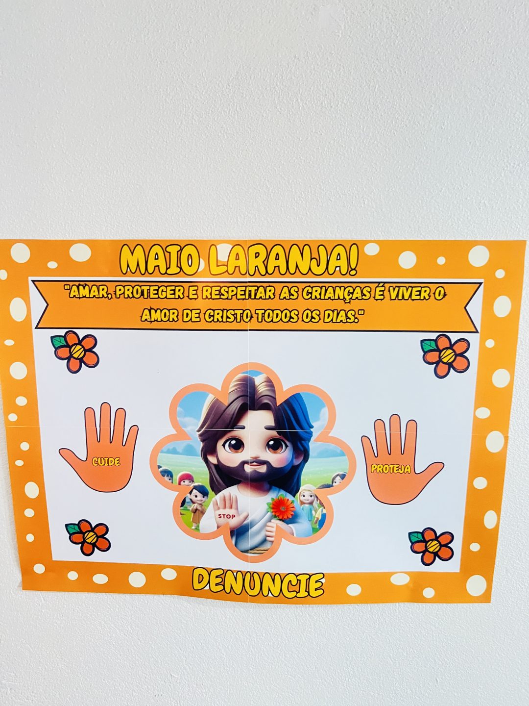 Painel maio laranja - Imagem 2