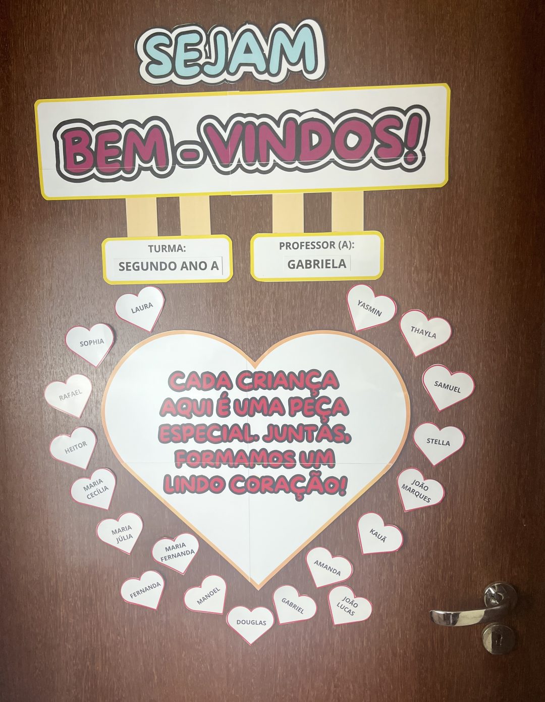 Painel de porta Coração - Imagem 3