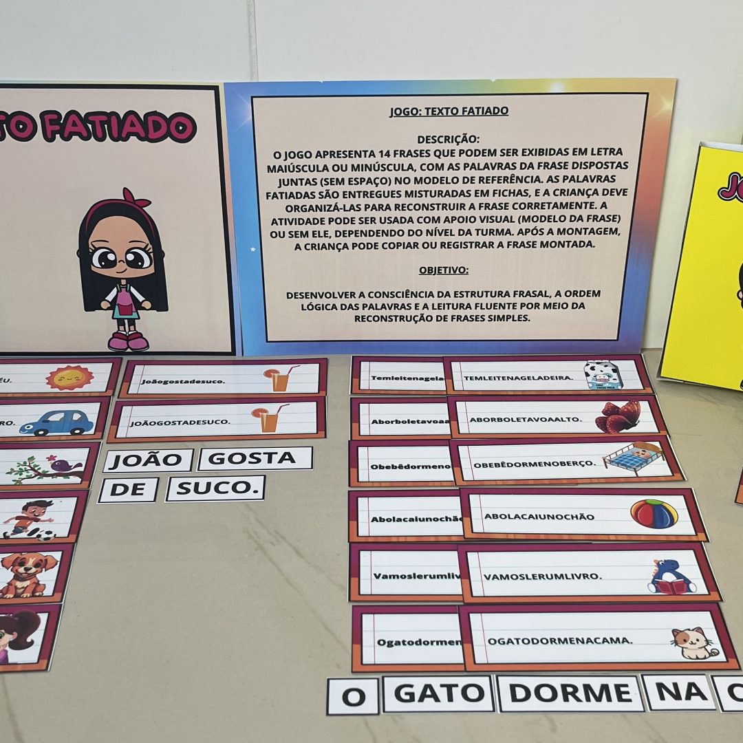 🎲 Jogo Texto Fatiado