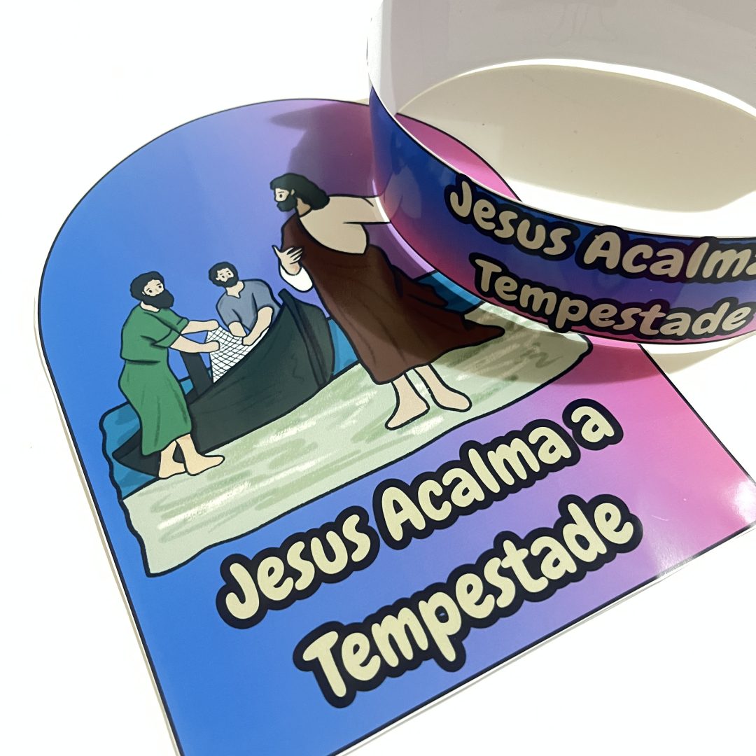 Jesus acalma a tempestade