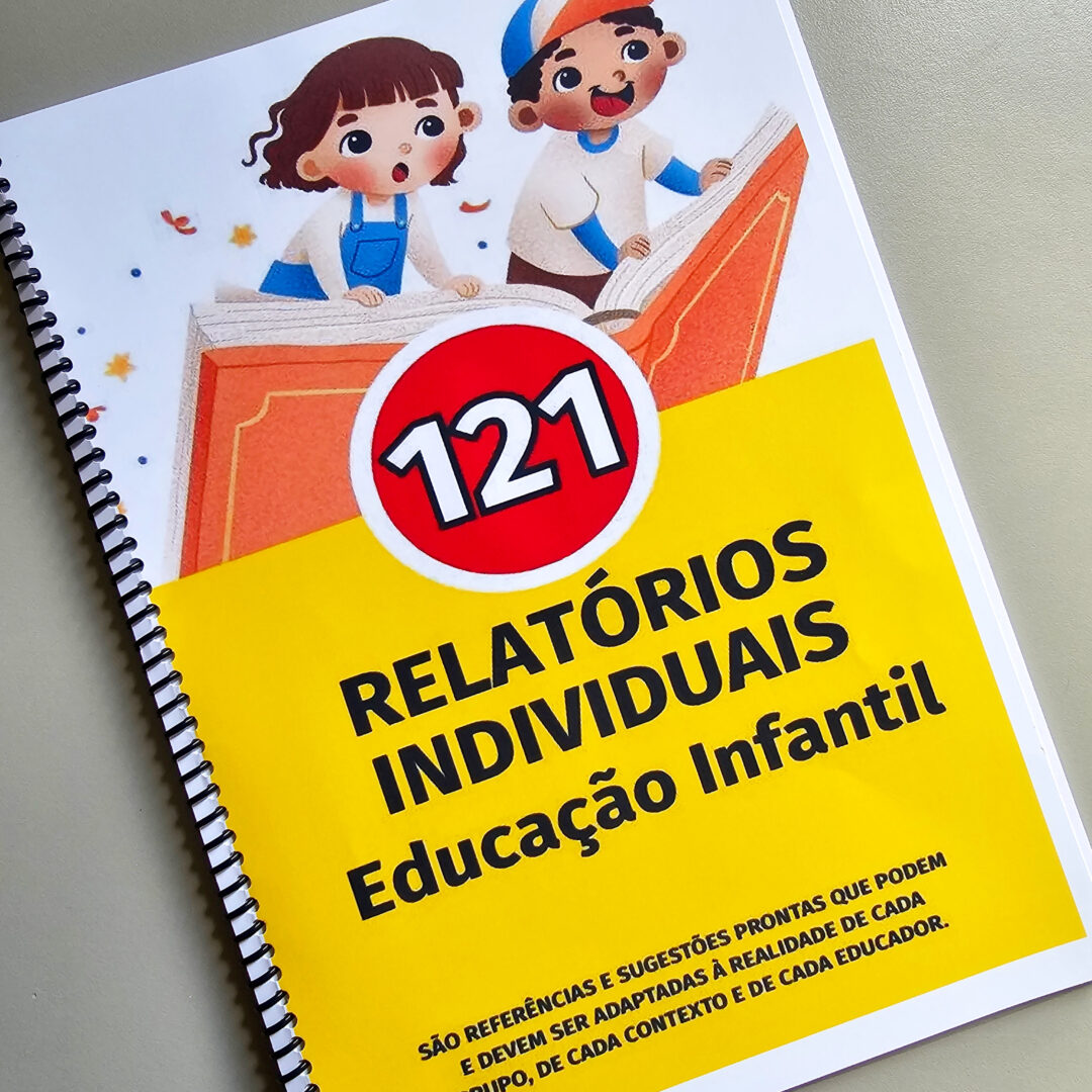 📚 EBOOK COMPLETO COM 100 MODELOS DE RELATÓRIOS INDIVIDUAIS PARA EDUCAÇÃO INFANTIL.