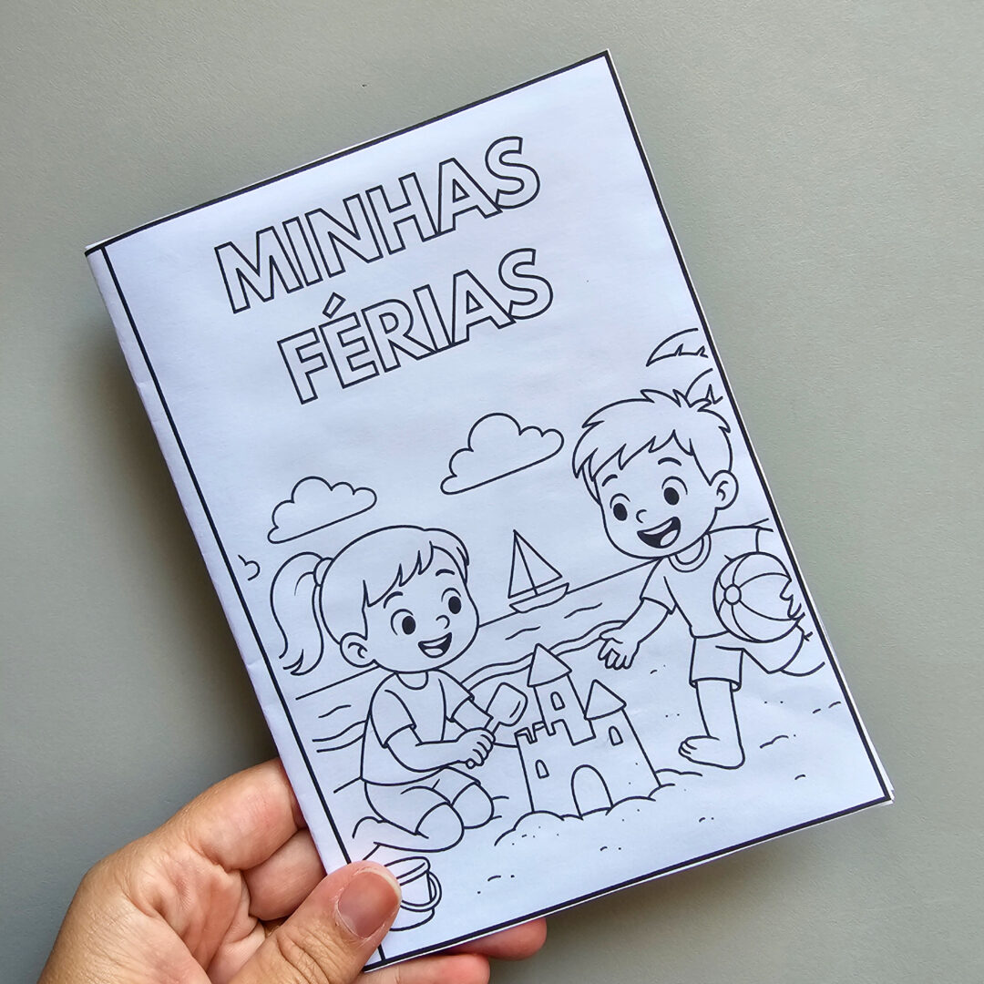 Livrinho Minhas férias