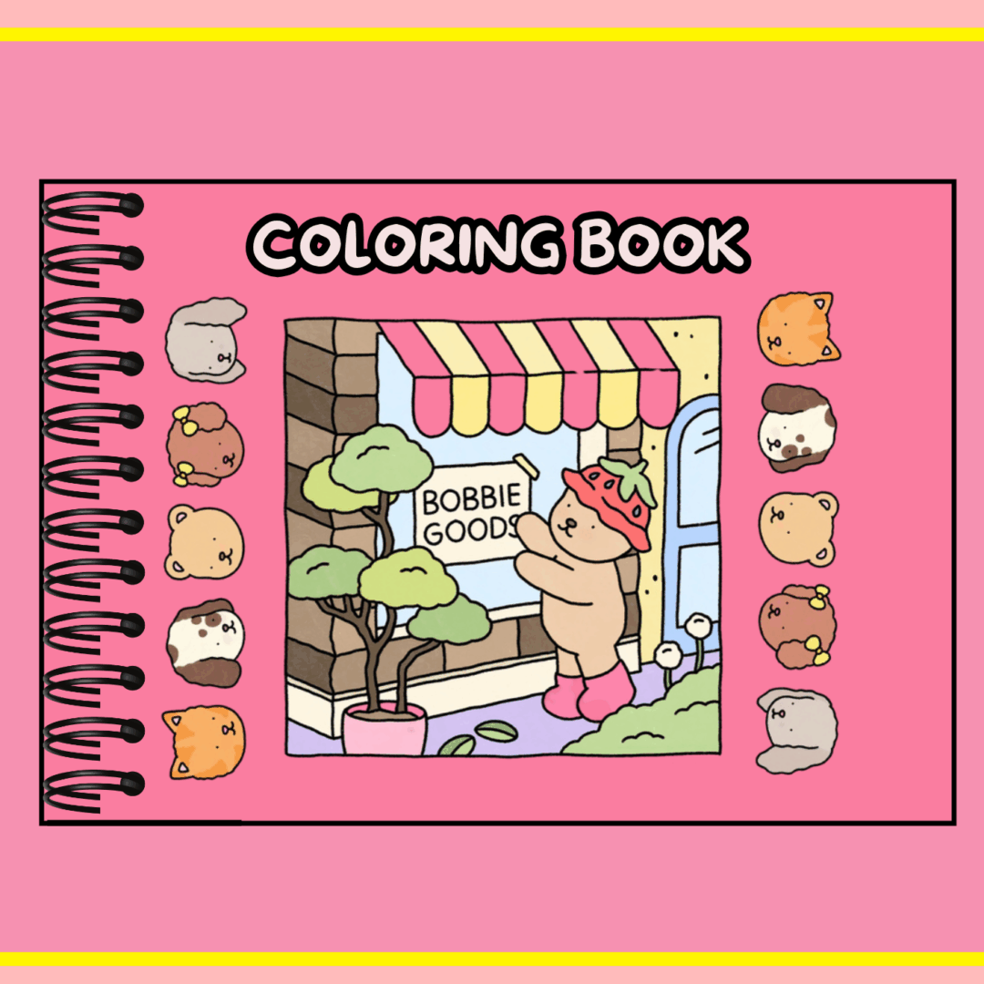 Livro de colorir Bobbie Goods