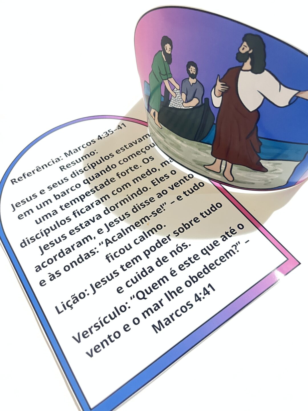 Jesus Acalma a Tempestade - Imagem 3