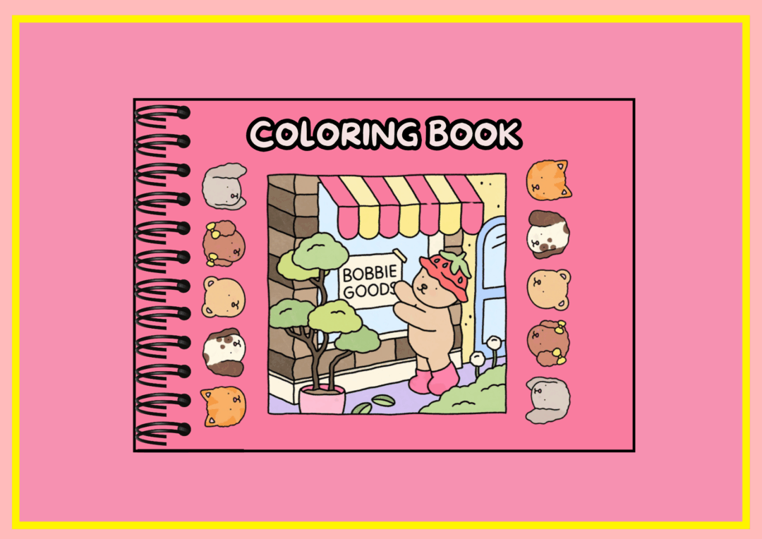 Livro de colorir Bobbie Goods