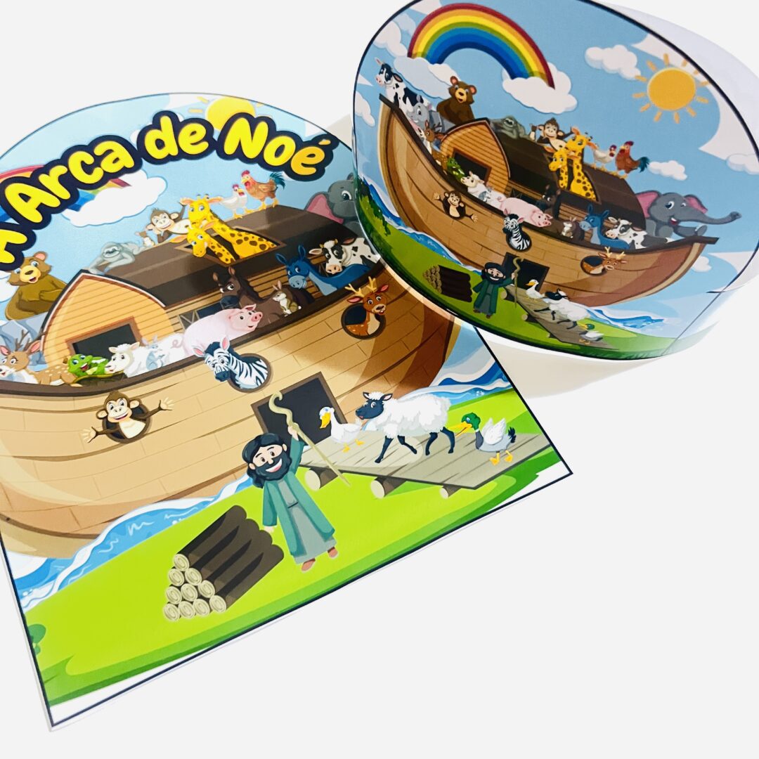 A Arca de Noé - Luva Interativa + Coroa Arco-Íris!