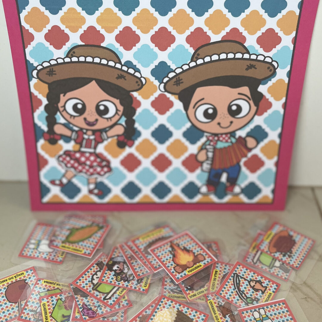 Jogo da memória Junino