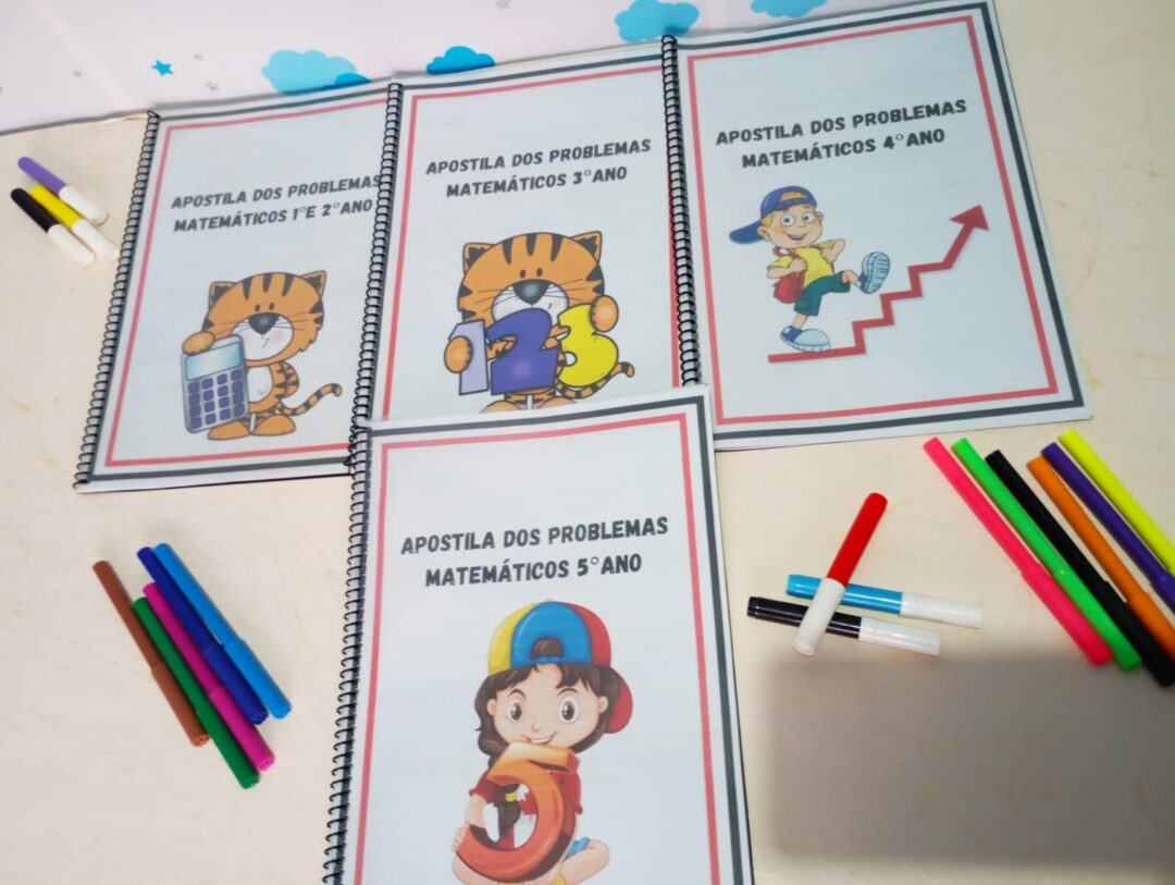 Kit de Apostilas de Problemas Matemáticos – 1º ao 5º Ano: Aprender Matemática - Imagem 2