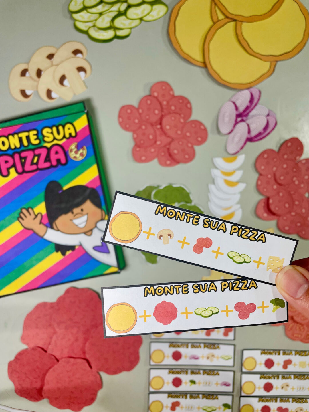 Monte sua Pizza