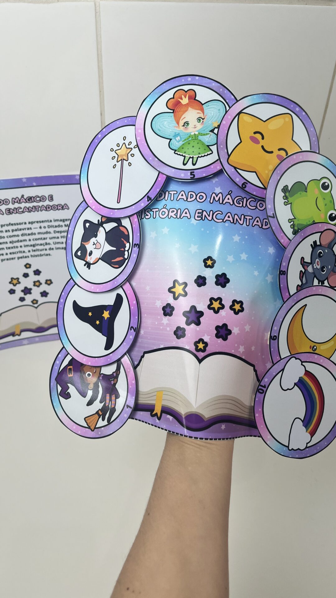 🧤✨ Ditado Mágico com História Encantadora! - Imagem 4
