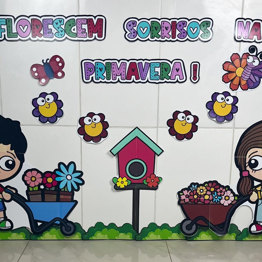 PAINEL Florescem sorrisos na primavera!