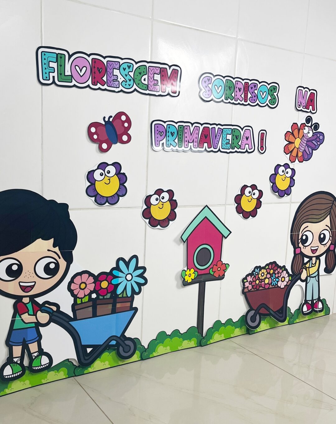 PAINEL Florescem sorrisos na primavera! - Imagem 3