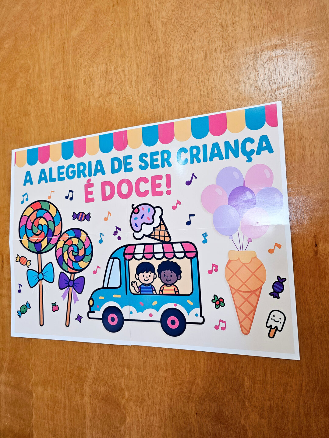 Painel doce DIA DAS CRIANÇAS.