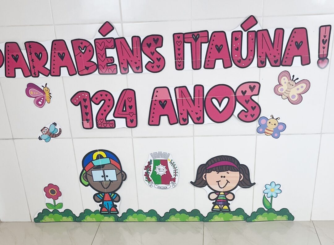 PAINEL 🎉✨ Itaúna completa 124 anos! ✨🎉 - Imagem 3