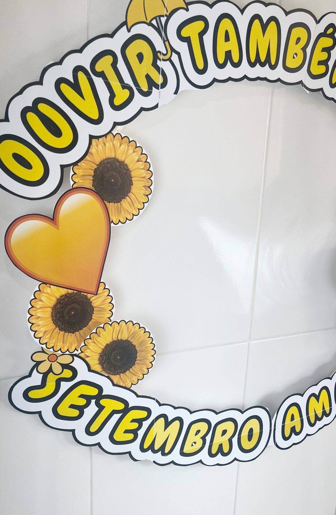 💛 Bambolê Setembro Amarelo 💛 - Imagem 3