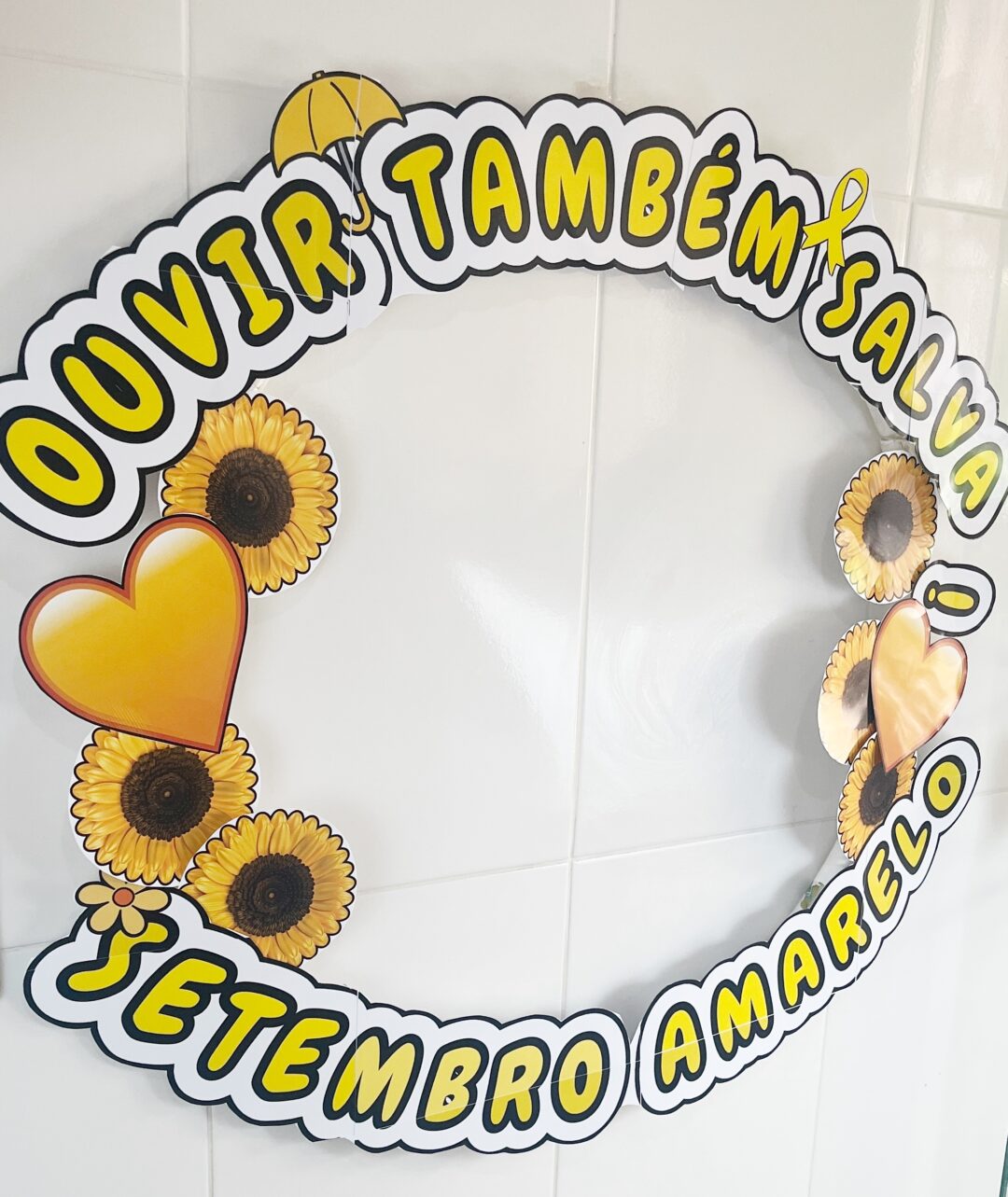💛 Bambolê Setembro Amarelo 💛