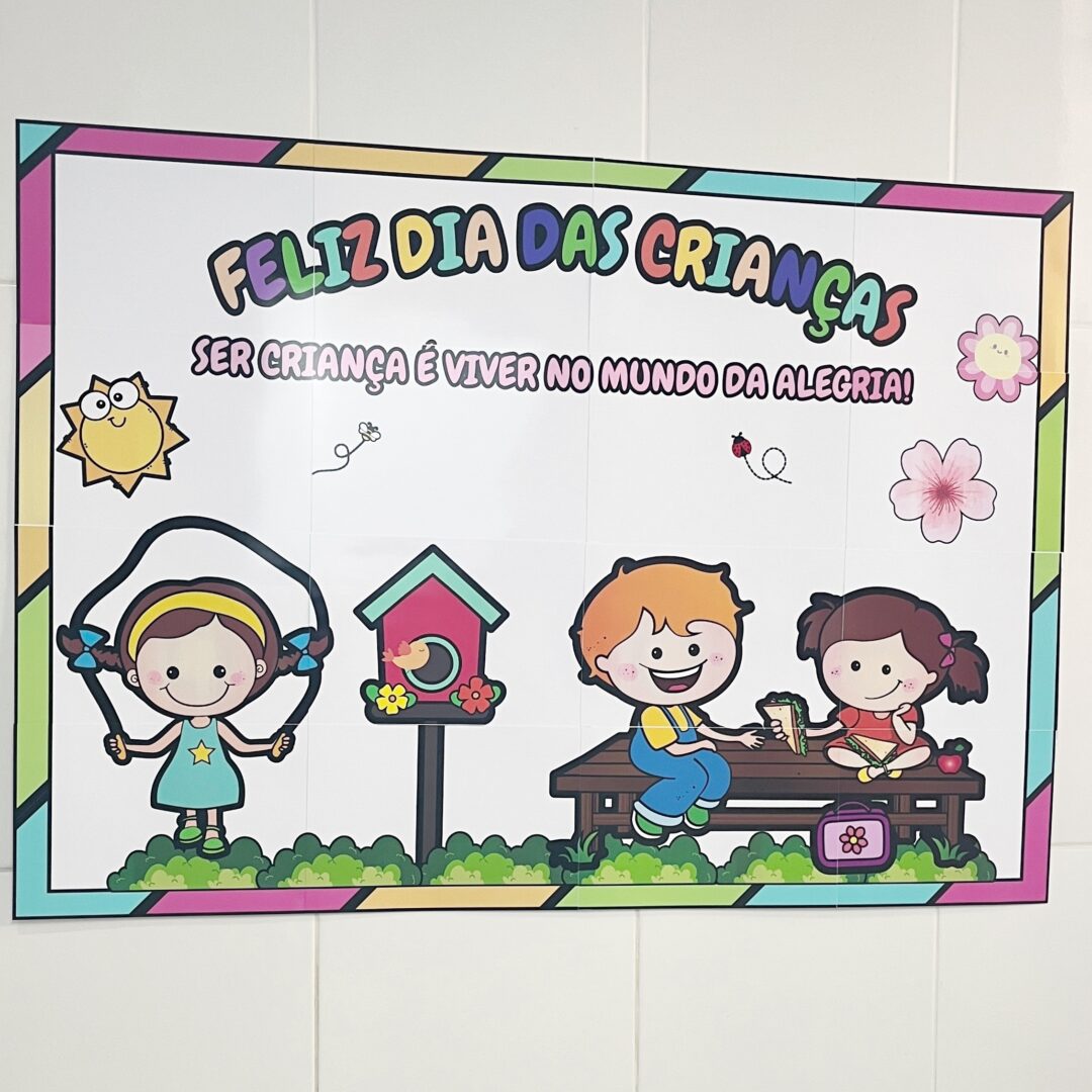✨ Painel Dia das Crianças – Tema Piquenique ✨