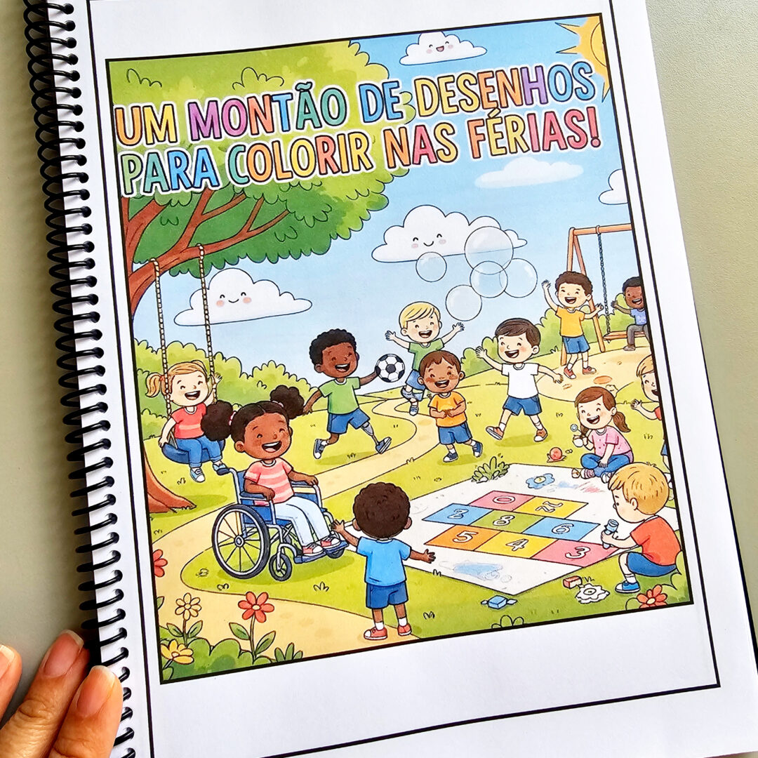 🎨 100 Desenhos para Colorir nas Férias! ☀️
