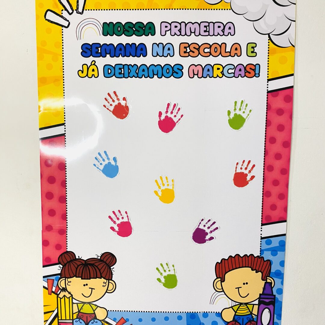 Painel Interativo Nossa Primeira Semana